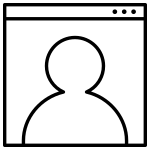 Video Chat SVG Icon